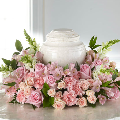 Blooms of Hope Cremation Adornment – GOOSEBERRIES FLOWER SHOP BY BERKOT'S, Twin Lakes WI