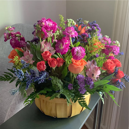 Garden of Life Basket – GOOSEBERRIES FLOWER SHOP BY BERKOT'S, Twin Lakes WI