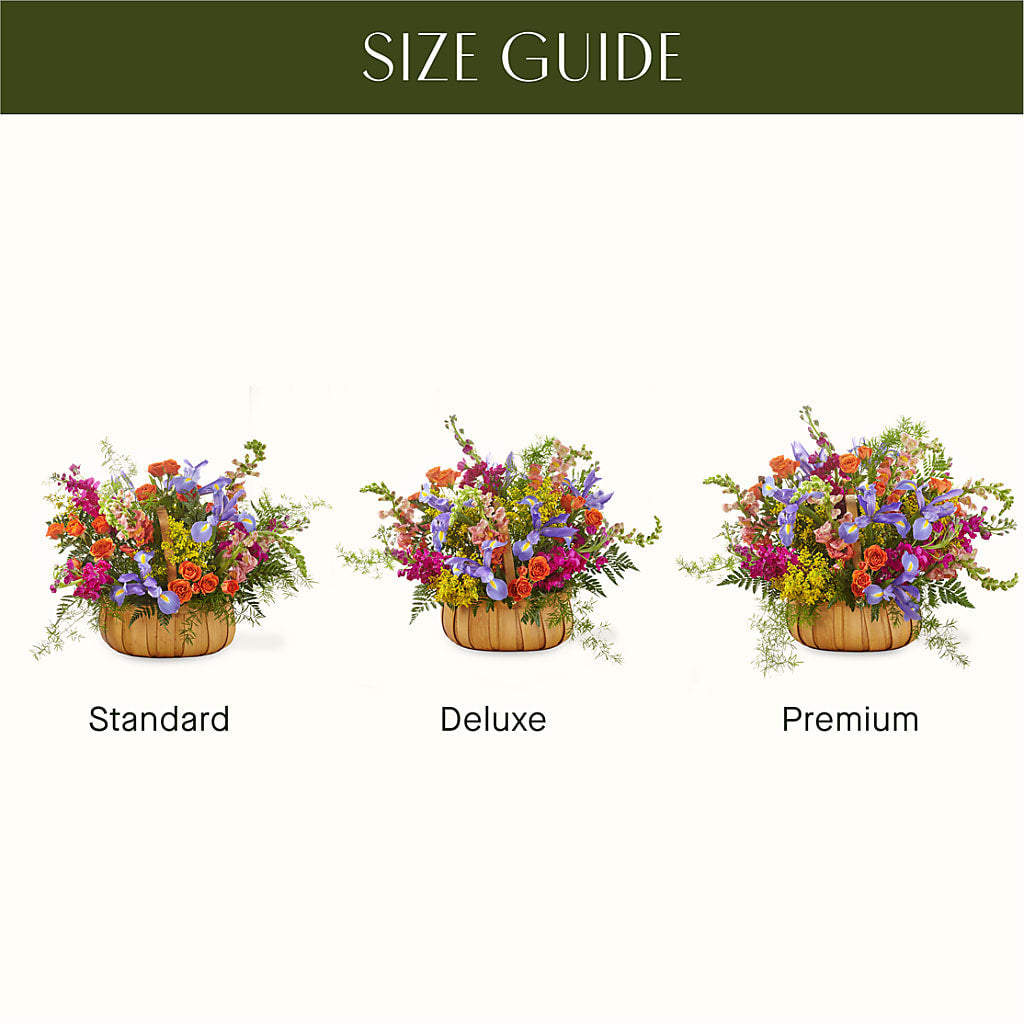 Garden of Life Basket – GOOSEBERRIES FLOWER SHOP BY BERKOT'S, Twin Lakes WI