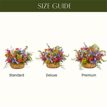 Garden of Life Basket – GOOSEBERRIES FLOWER SHOP BY BERKOT'S, Twin Lakes WI