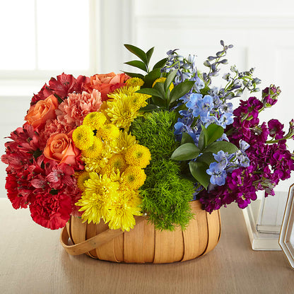 Prideful Basket – GOOSEBERRIES FLOWER SHOP BY BERKOT'S, Twin Lakes WI