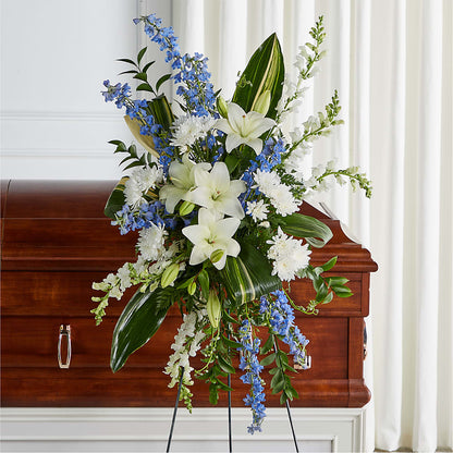 Eternal Impressions Standing Spray – GOOSEBERRIES FLOWER SHOP BY BERKOT'S, Twin Lakes WI
