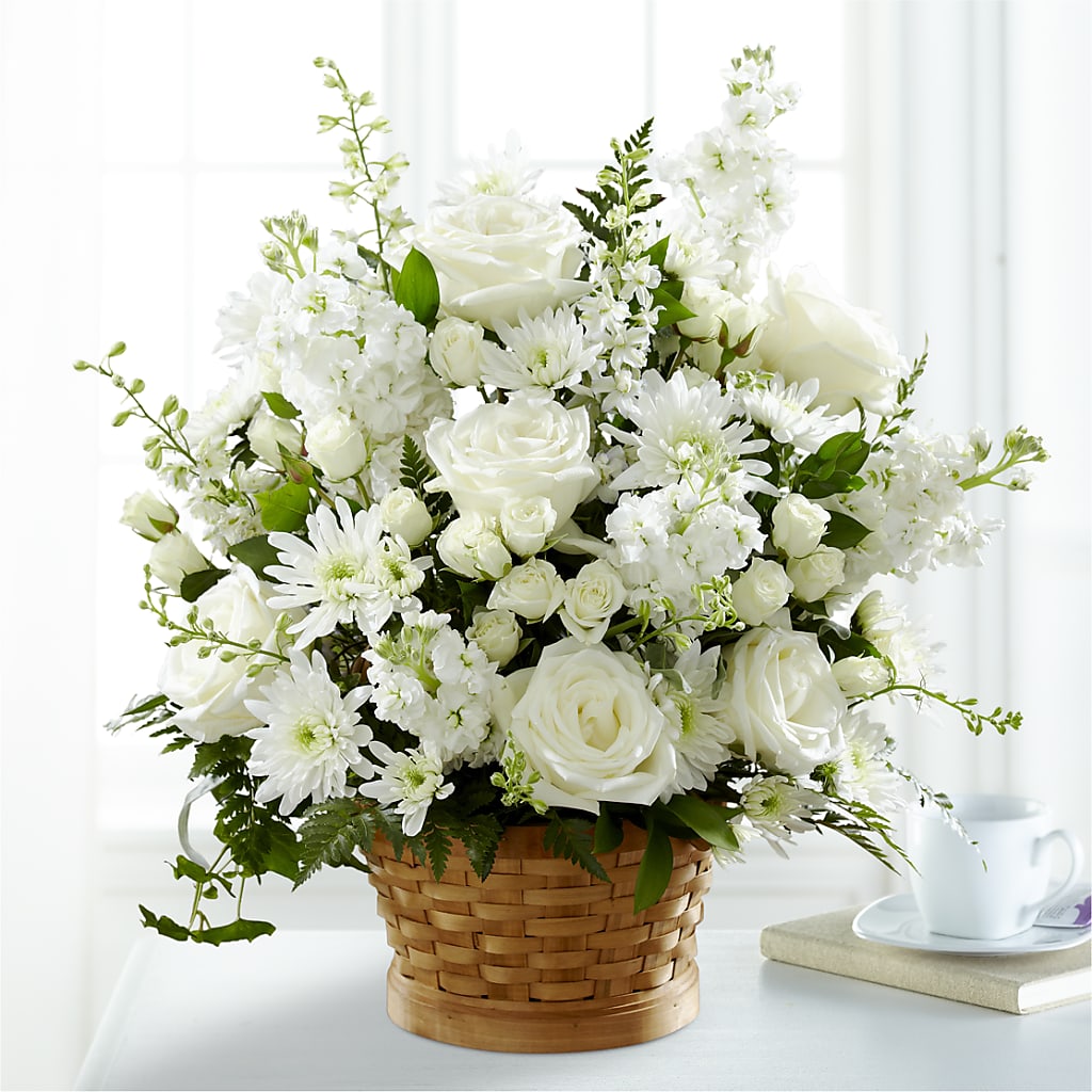 Heartfelt Condolences Arrangement – GOOSEBERRIES FLOWER SHOP BY BERKOT'S, Twin Lakes WI