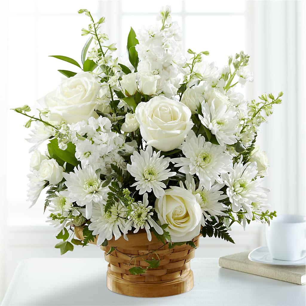Heartfelt Condolences Arrangement – GOOSEBERRIES FLOWER SHOP BY BERKOT'S, Twin Lakes WI