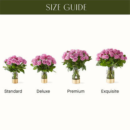 Secret Admirer Lavender Rose Bouquet – GOOSEBERRIES FLOWER SHOP BY BERKOT'S, Twin Lakes WI