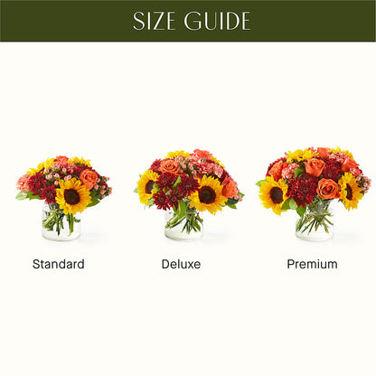 September Sunset Bouquet – GOOSEBERRIES FLOWER SHOP BY BERKOT'S, Twin Lakes WI