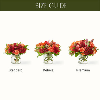 Crimson Leaves Bouquet – GOOSEBERRIES FLOWER SHOP BY BERKOT'S, Twin Lakes WI
