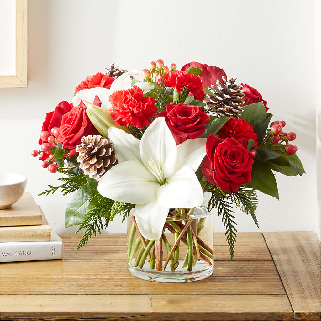 Oh So Jolly Bouquet – GOOSEBERRIES FLOWER SHOP BY BERKOT'S, Twin Lakes WI