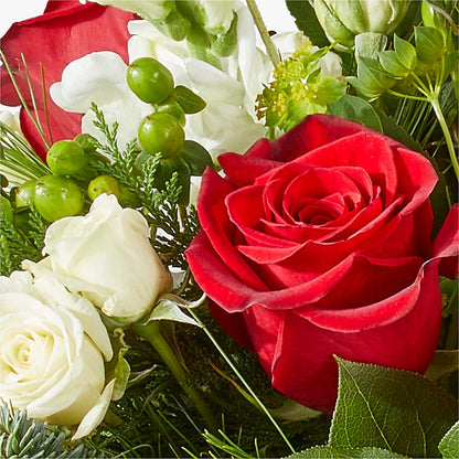 Deck the Halls Bouquet – GOOSEBERRIES FLOWER SHOP BY BERKOT'S, Twin Lakes WI