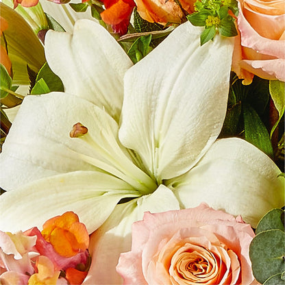 Grapefruit Splash Bouquet – GOOSEBERRIES FLOWER SHOP BY BERKOT'S, Twin Lakes WI