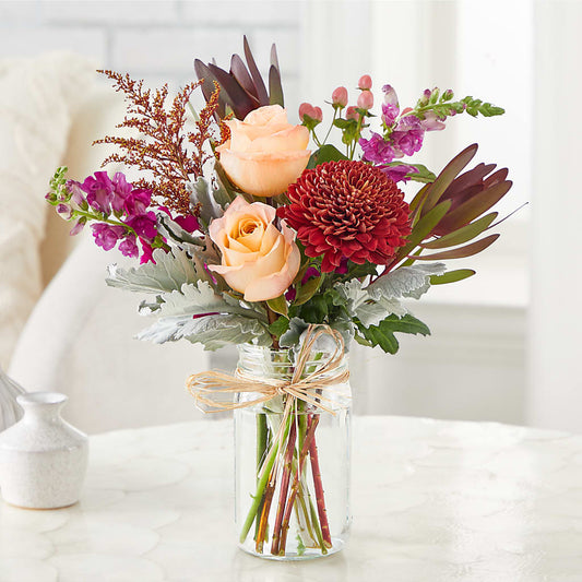 Moody Hues Bouquet – GOOSEBERRIES FLOWER SHOP BY BERKOT'S, Twin Lakes WI