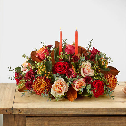 Gather Near Centerpiece – GOOSEBERRIES FLOWER SHOP BY BERKOT'S, Twin Lakes WI