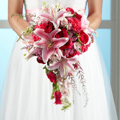 Lily & Rose Bouquet – GOOSEBERRIES FLOWER SHOP BY BERKOT'S, Twin Lakes WI