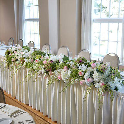State of Joy Head Table Arrangement – GOOSEBERRIES FLOWER SHOP BY BERKOT'S, Twin Lakes WI