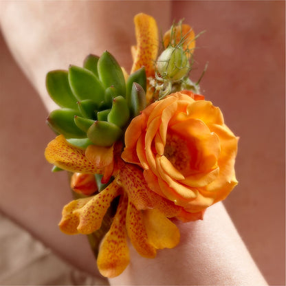 Irresistible Love Wrist Corsage – GOOSEBERRIES FLOWER SHOP BY BERKOT'S, Twin Lakes WI