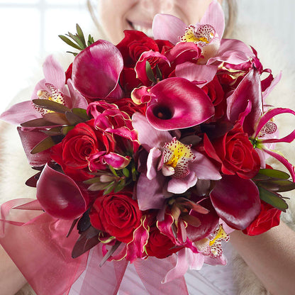 Heart of Hearts Bouquet – GOOSEBERRIES FLOWER SHOP BY BERKOT'S, Twin Lakes WI