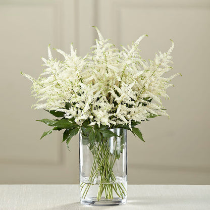 White Astilbe Bouquet – GOOSEBERRIES FLOWER SHOP BY BERKOT'S, Twin Lakes WI